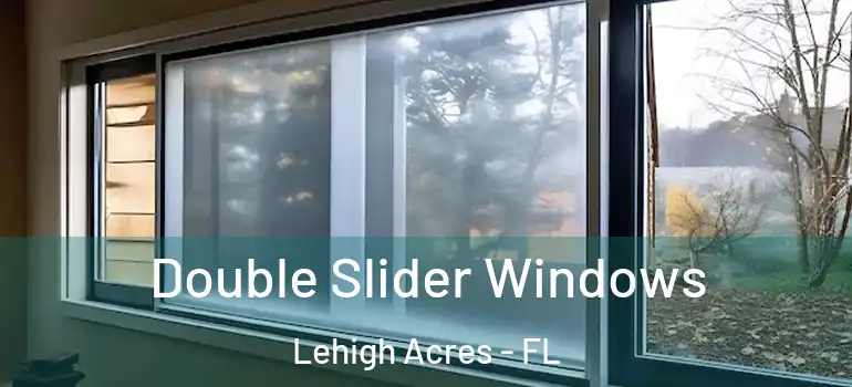  Double Slider Windows Lehigh Acres - FL