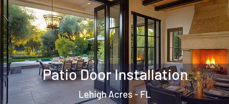  Patio Door Installation Lehigh Acres - FL