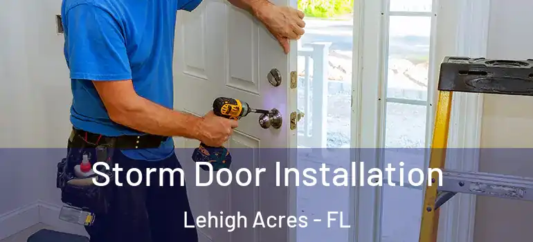  Storm Door Installation Lehigh Acres - FL