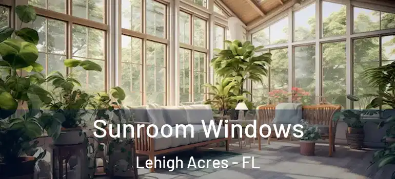  Sunroom Windows Lehigh Acres - FL